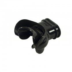 Silicon Comfort Mouth Piece - Black