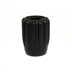 Tank Knob, Round/Long - Black