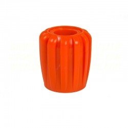 Tank Knob, Round/Long - Orange