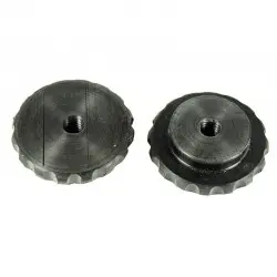 Delrin Thumbwheel Nuts, (Pair)