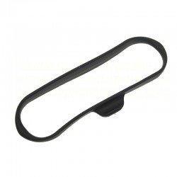 Silicone Tank Strap- AL40, Black