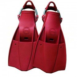 Aquatec Rubber Fins - Red