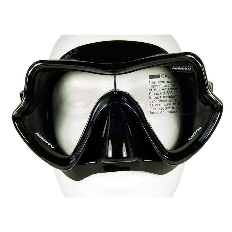 Aquatec Single Lens Mask - Black