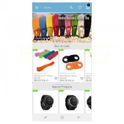 Diving Solutions Store, Android App