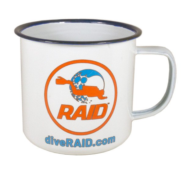 RAID Enamel Mug