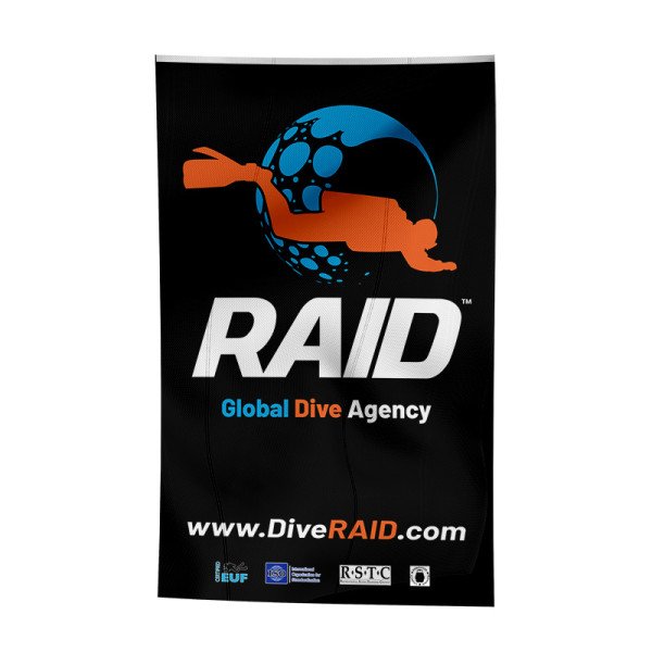 RAID Wall Flag (Large)