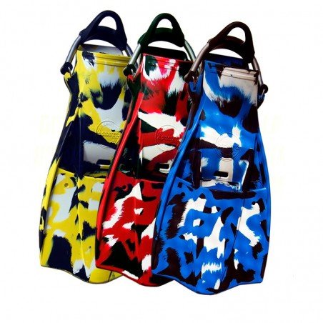 Aquatec Rubber Fins - Camo Aquatec Rubber Fins - Camo